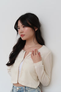 DEFECT | Cardigan in Pale Yellow