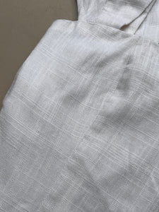 DEFECT | Lea Linen Top in White in xS
