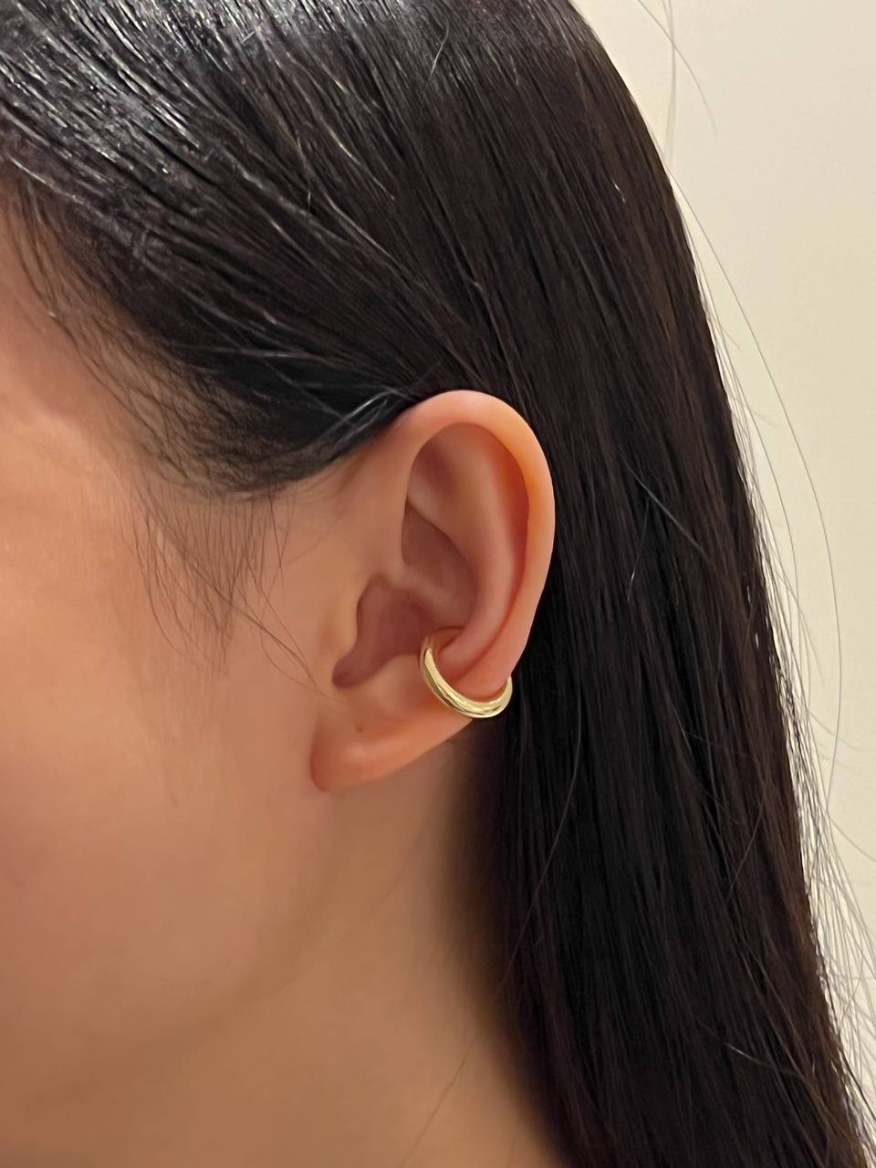 Hailey Classic Ear Cuff in Gold